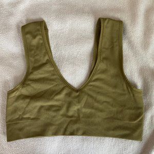 ATHLETA Aurora Plunge Bra (A-C cup) - NWOT